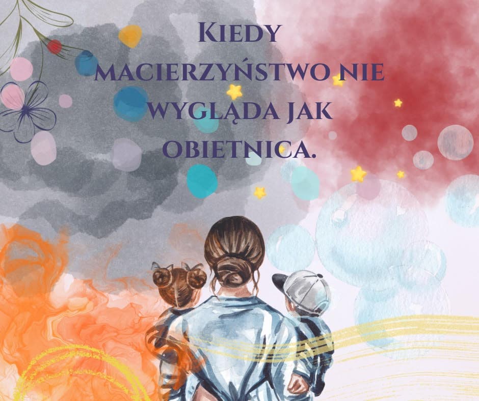 Młoda mama z dzieckiem - trudności macierzyństwa